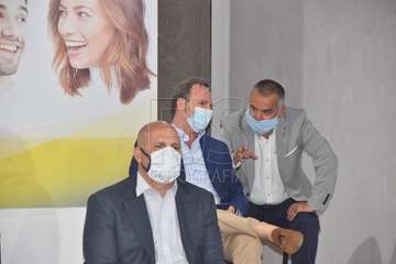 La presentación del Plan de Reactivación Económica y Social de Telde tuvo lugar este lunes en la ermita de San Pedro Mártir (Foto Francisco Javier Santana)